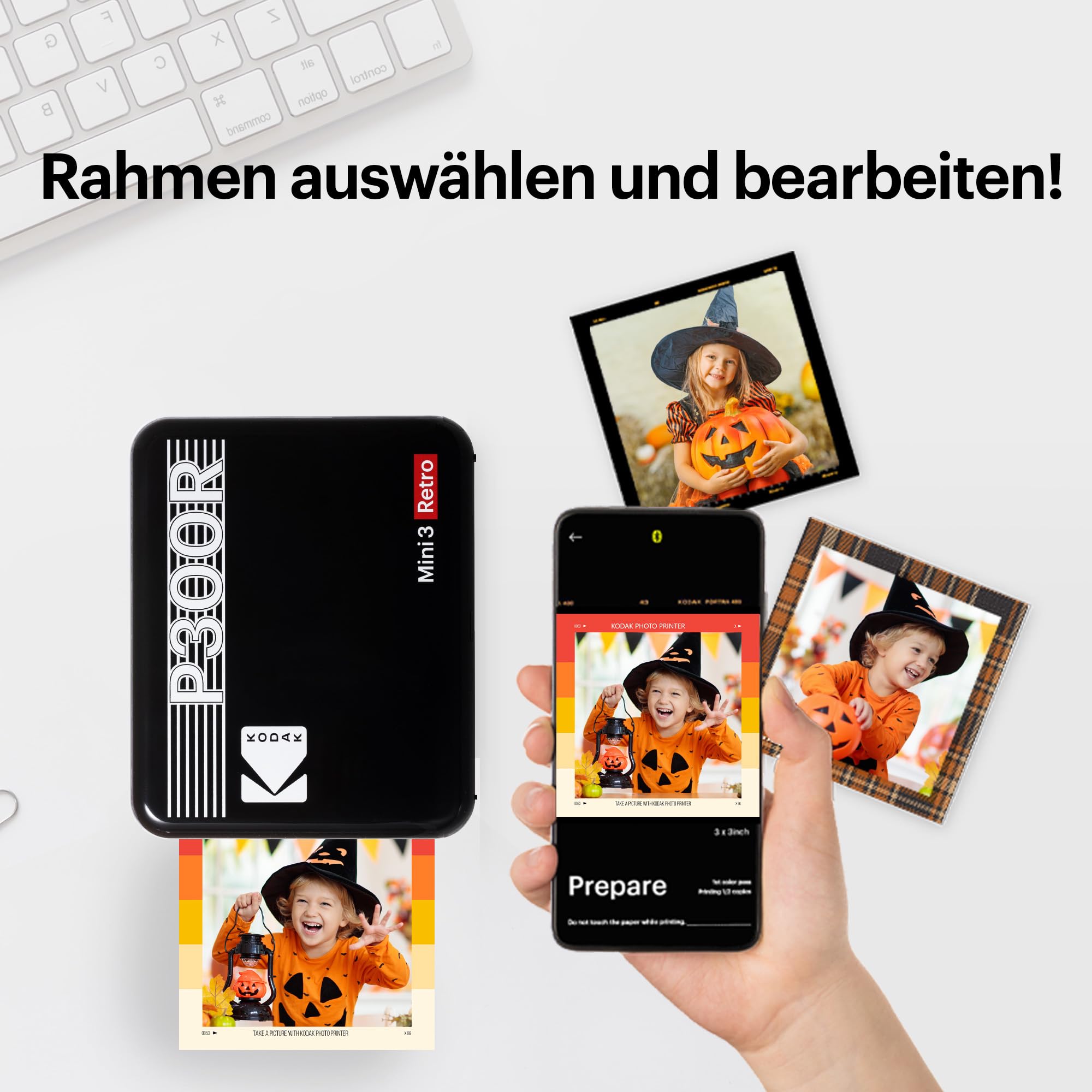 Kodak Mini 3 Retro 4PASS Mobiler Fotodrucker (7 – Bild 9