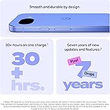 Google Pixel 10a - 7 years of Pixel Drops, 30+ hours battery, Camera Coach, Gemini Live - Fog, 128GB + Pixel 10a Case - Made from Recycled Plastic, Unimpeded Charging, Drop Tested - Fog - 3