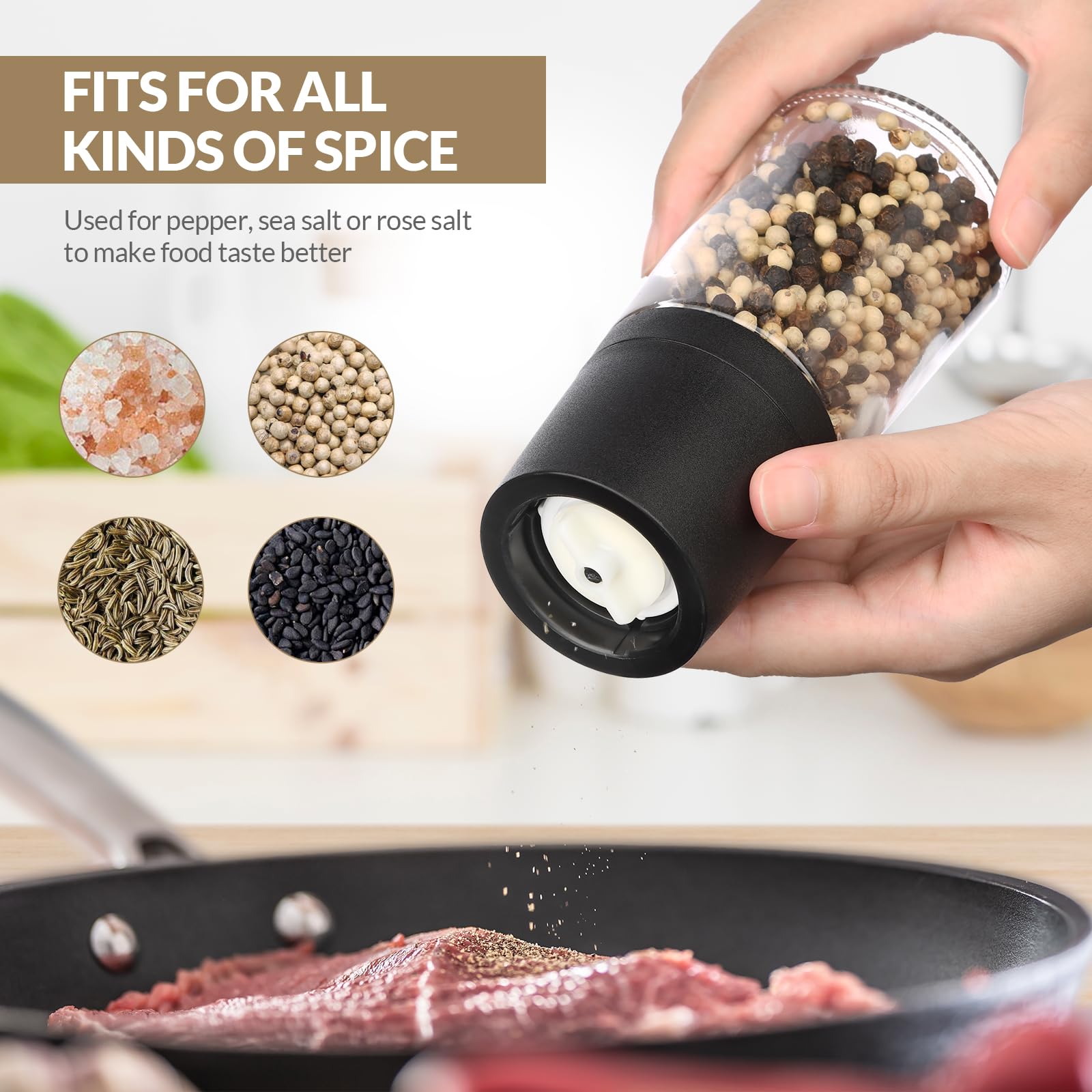 Amazon.co.jp: 塩コショウグラインダーセット : ホーム＆キッチン