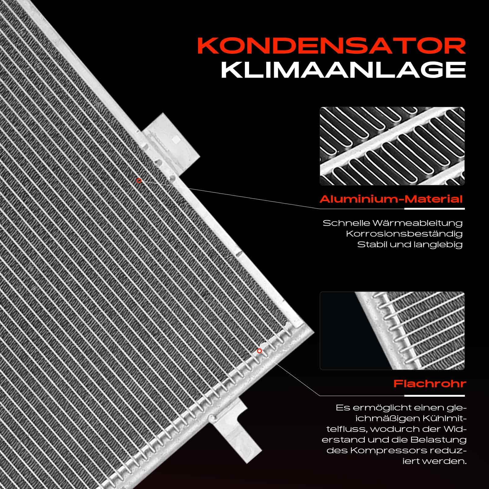 Frankberg Kondensator Klimaanlage 4B0260401G