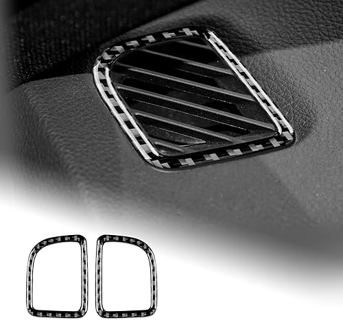 AIRSPEED Adhesivo para cubierta de salida de ventilación de aire de fibra de carbono para marco de ventilación lateral para Toyota Supra GR A90 A91