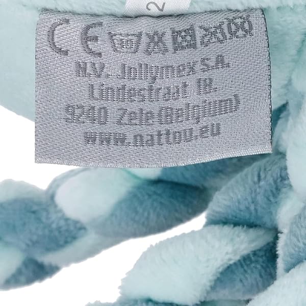 Nattou Peluche Poulpe, Dès la Naissance et Pour Bébés Prématurés, 23 cm, Vert menthe - 3