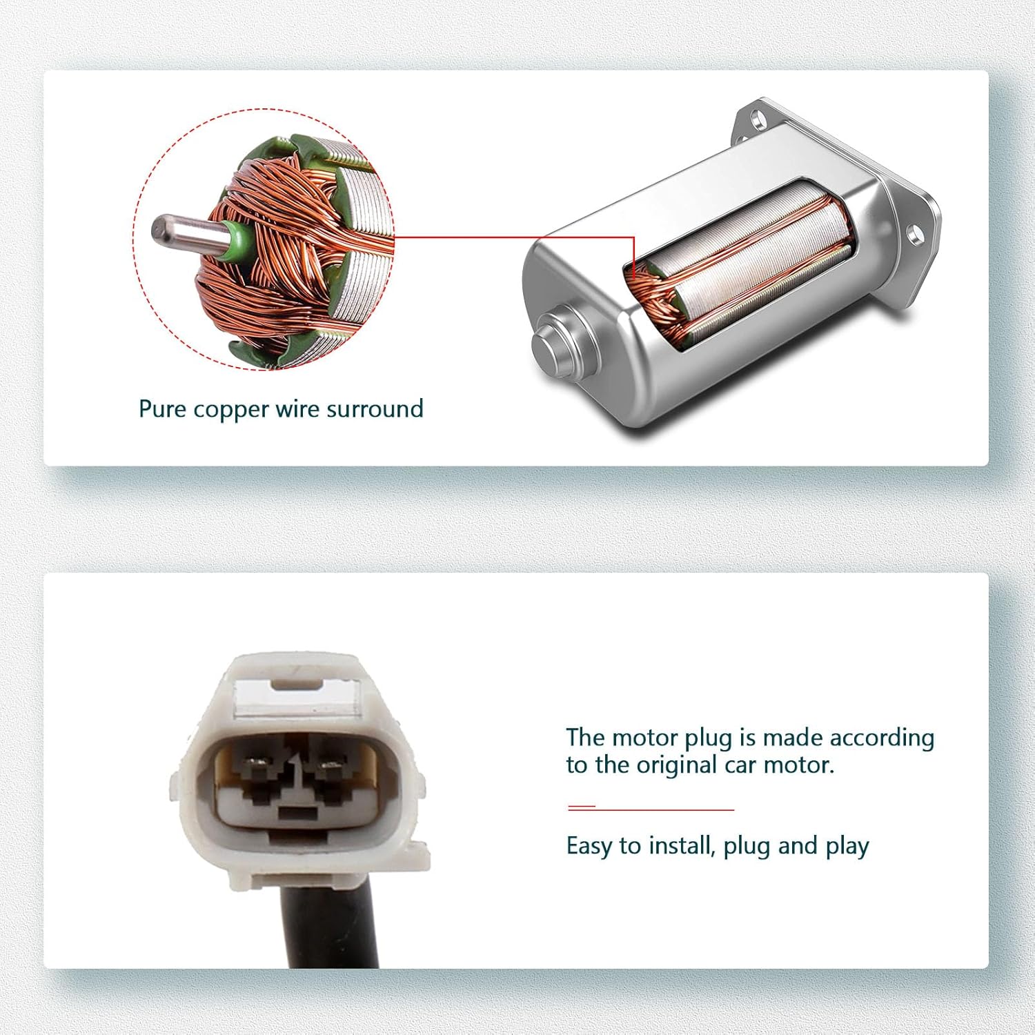 FINDAUTO Power Window Regulator Rear Left Driver Side fit for 2004-2012 for Mitsubishi Galant 748-584 Window Regulator and Motor Assembly with Motor