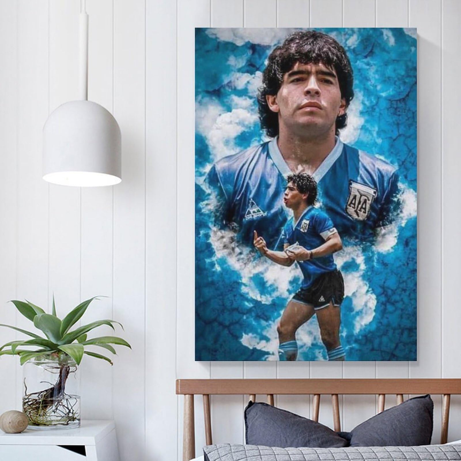 Amazon.co.jp: ディエゴ・マラドーナ アート サッカー選手ポスター