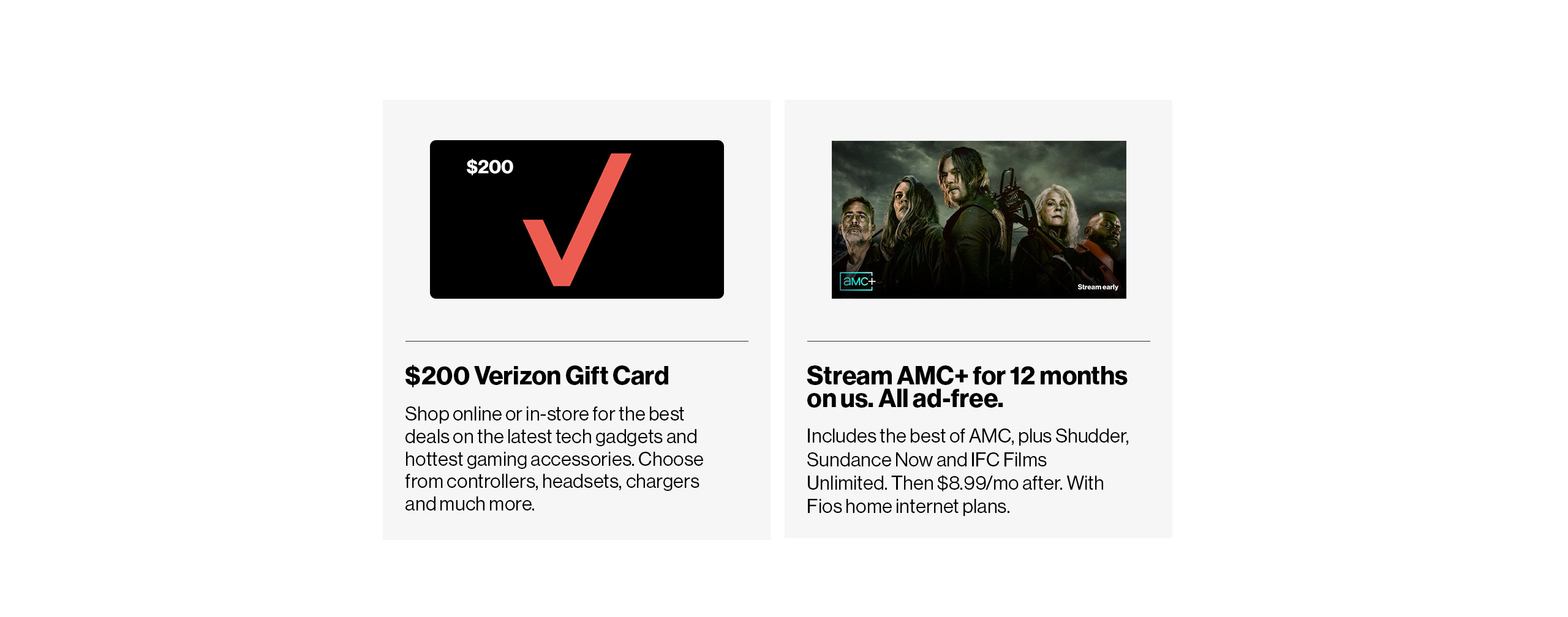 Verizon Fios Packages Available On The Fios Amazon Storefront