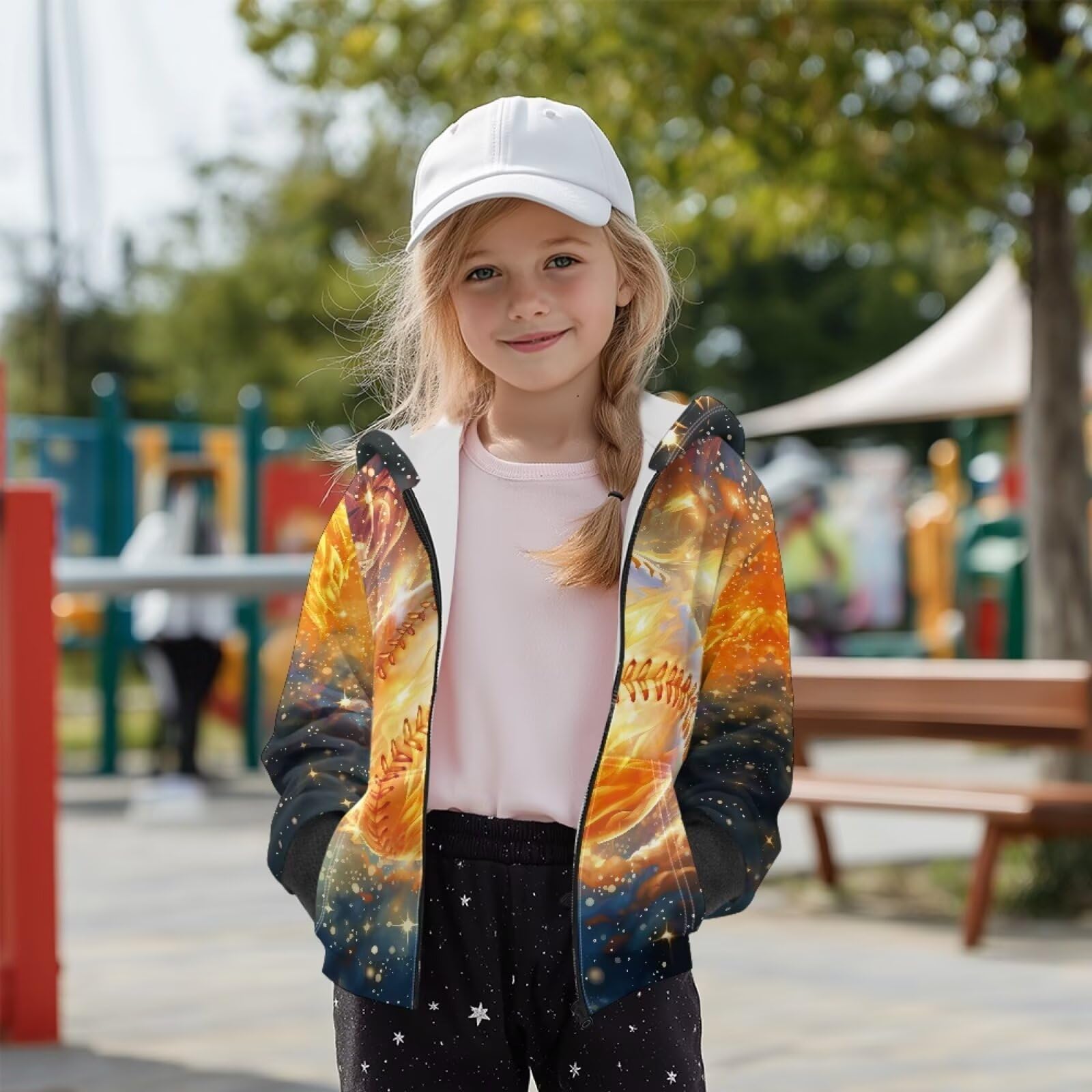 Bluzy z kapturem z zamkiem błyskawicznym dziecięca jesienna bluza kurtka z kieszeniami zimowa odzież sportowa top chłopcy dziewczęta przytulne ubrania z kapturem