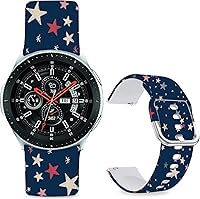 Vista 21 de Correas de reloj de dibujos animados compatibles con Samsung Galaxy Watch 1.811 in/Galaxy Watch 3 1.772 in/Samsung Gear S3 Frontier/Classic Strap