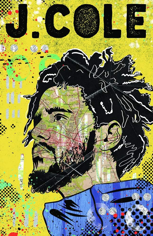 J. Cole - Pop Art Poster/Wall Art/Limited Edition of 100 / Hip Hop