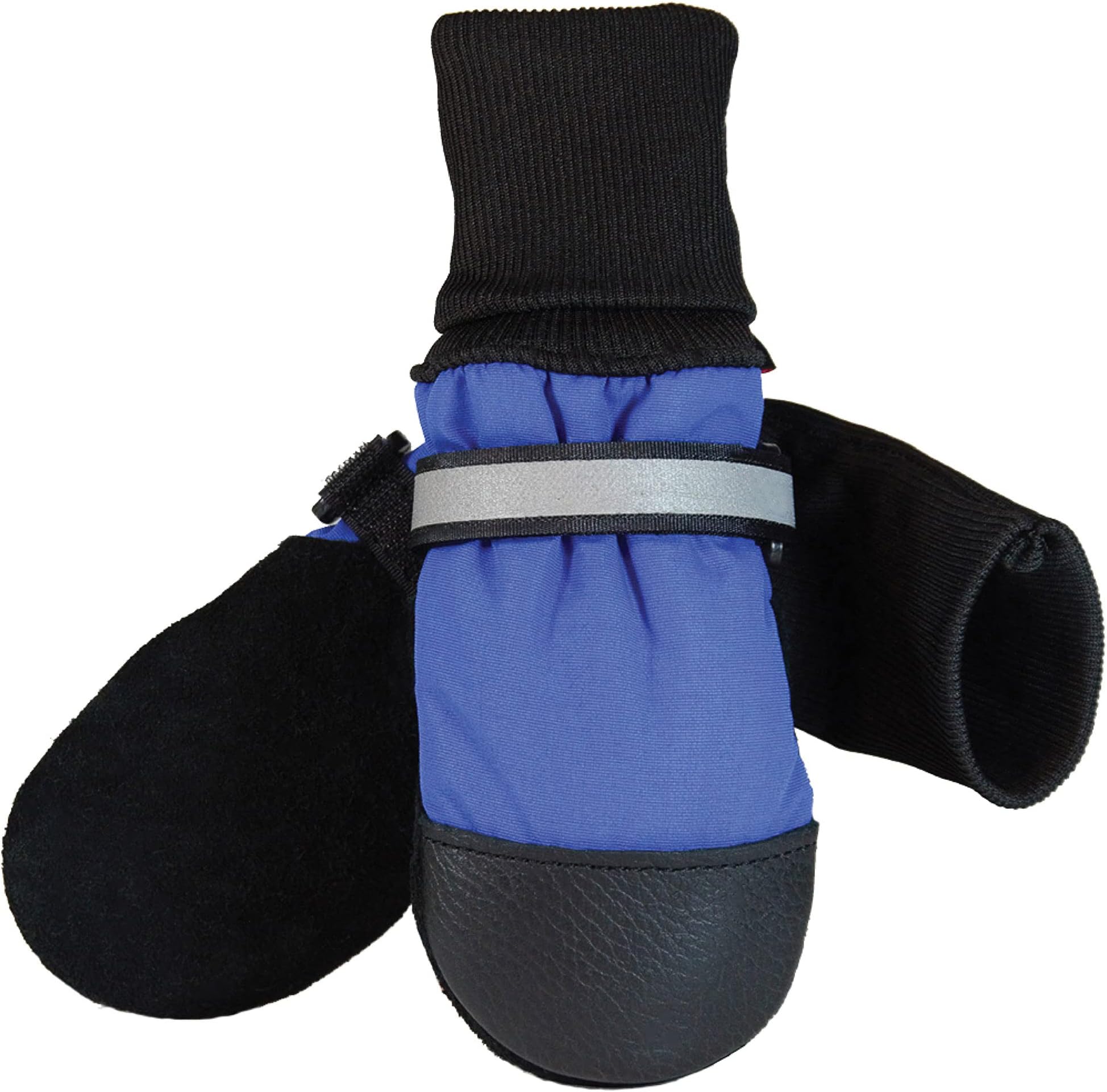 Muttluks, Original Fleece-Lined Muttluks Winter Dog Boots with Treated Leather Soles for Cold Weather - 4 Boots