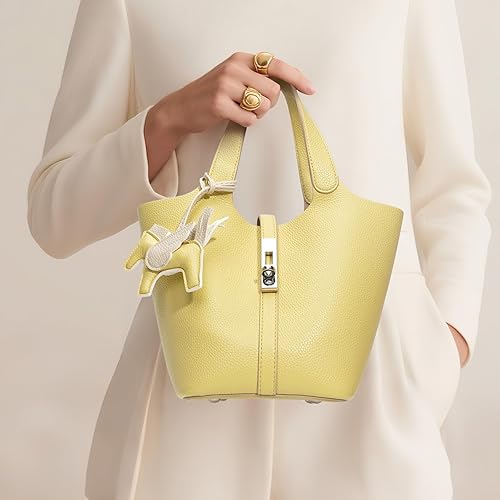 Miniatura 2 de Bolso de mano para mujer, de piel vegana, bolso de mano con asa superior, bolso de hombro con bolso pequeño desmontable