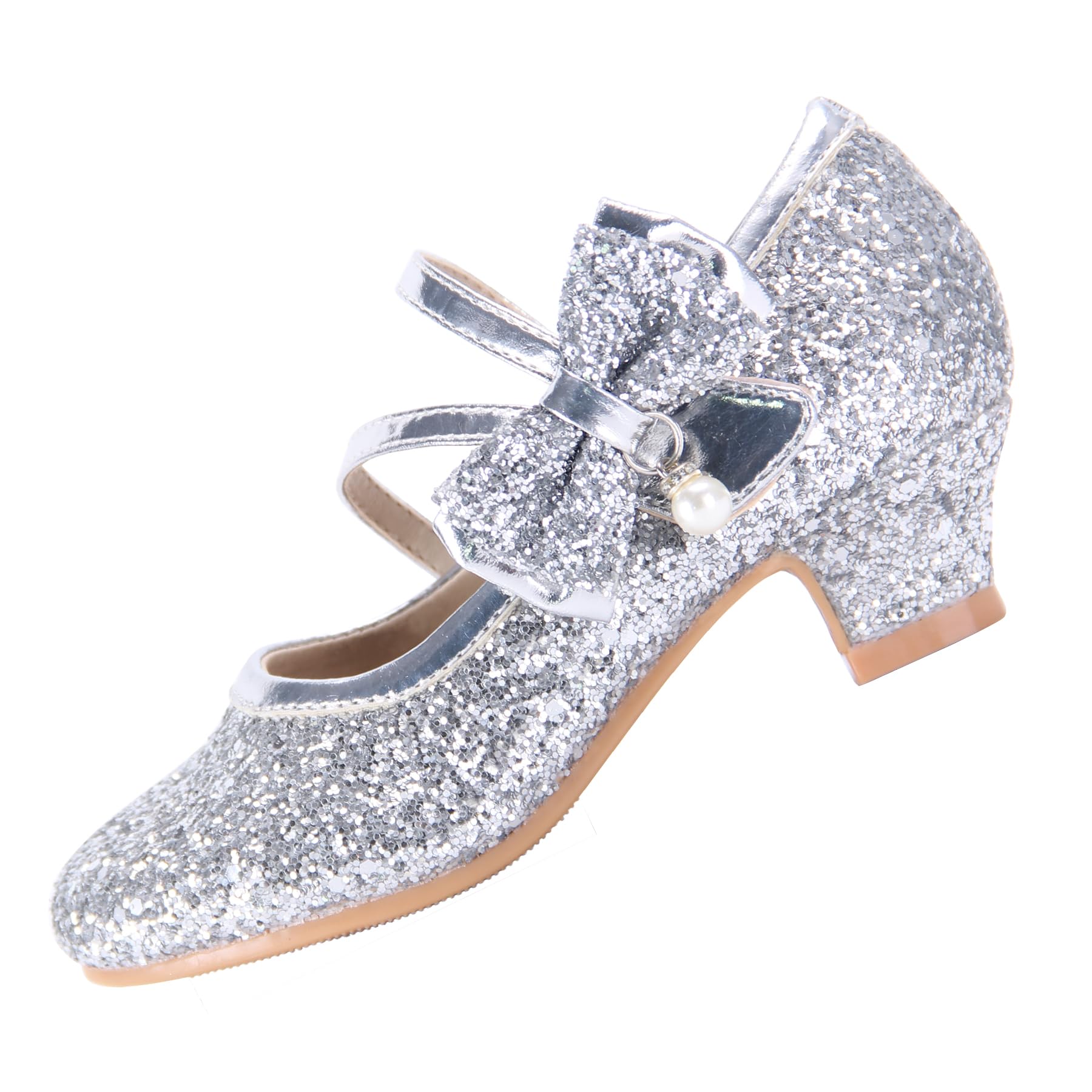 Mary Jane Shoes for Girls - Flower Girls Wedding Shoes - Multi-Colors & Sizes 3-14 Years - Princess Party Pumps - High Heel Toddler Dress Shoes - Kids Dress Shoes — view 14