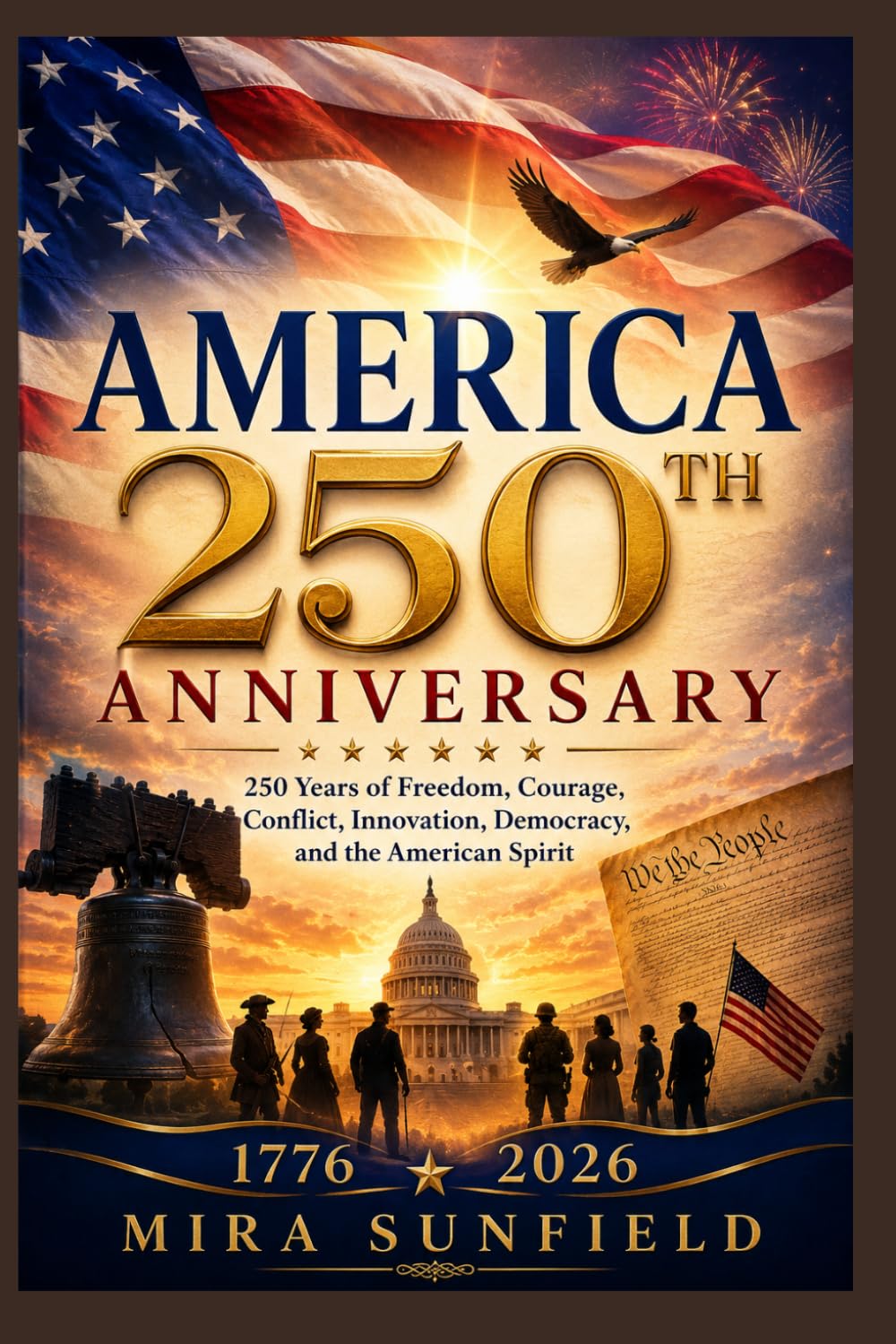 AMERICA 250TH ANNIVERSARY: 250 Years of Freedom, Courage, Conflict, Innovation, Democracy, and the American Spirit