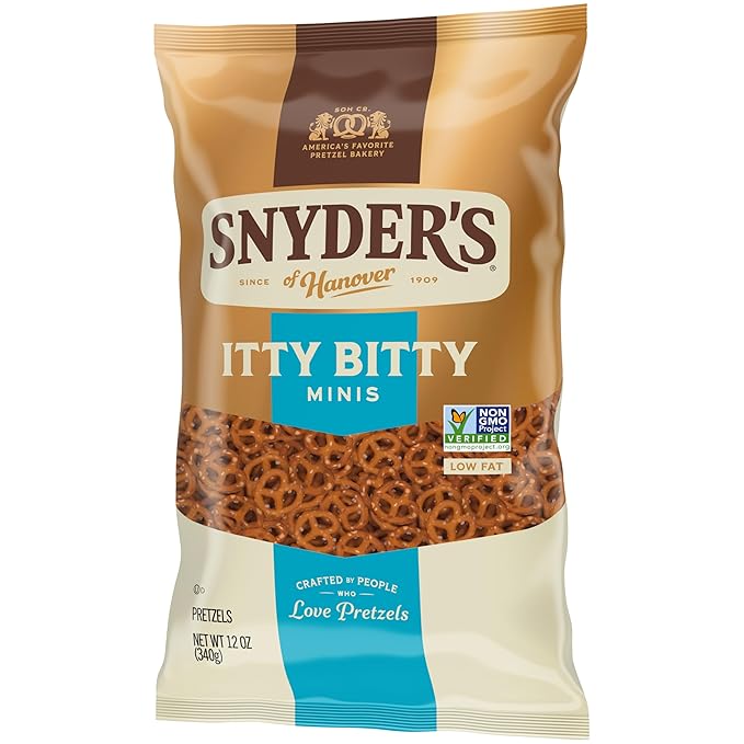 Snyder's of Hanover, Itty Bitty Minis Pretzels, 12 Oz miniatura 7