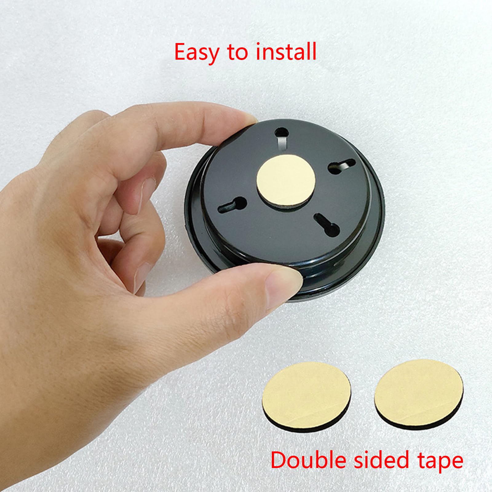 JAGTRADE Thermometer Pet Rearing Box Gauge Reptile Temperature Thermometer Humidity Hygrometer High-Accuracy VivariumTank Supplies 1pc/2Pcs, 74x22mm