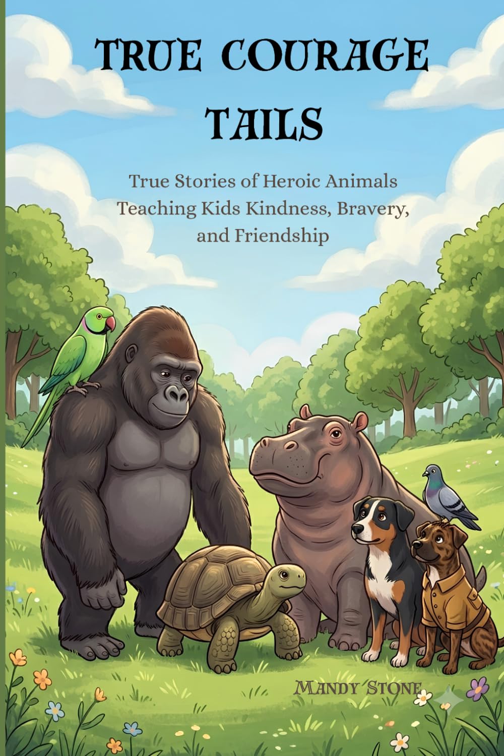 TRUE COURAGE TAILS: True Stories of Heroic Animals Teaching Kids Kindness, Bravery, and Friendship