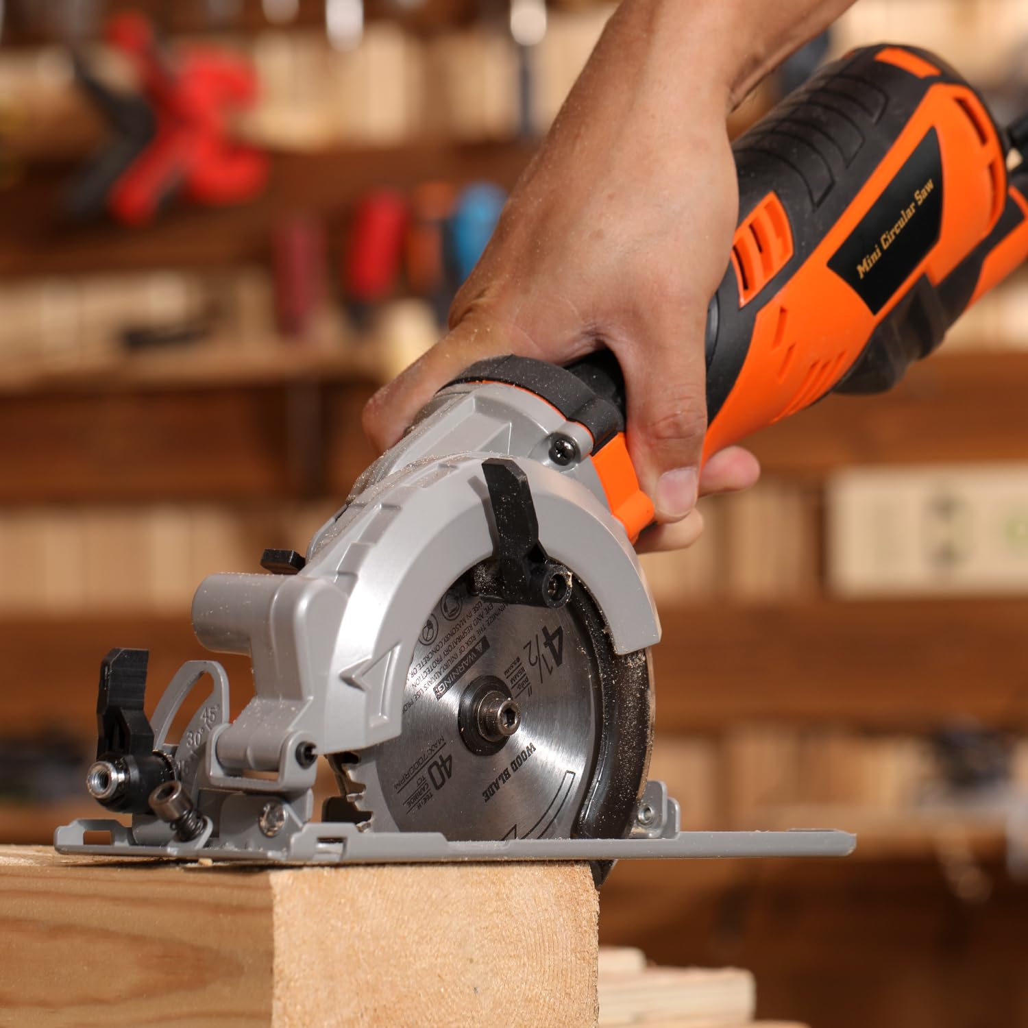 Extbtfor 5.8A Circular Saw - Powerful & Portable -8