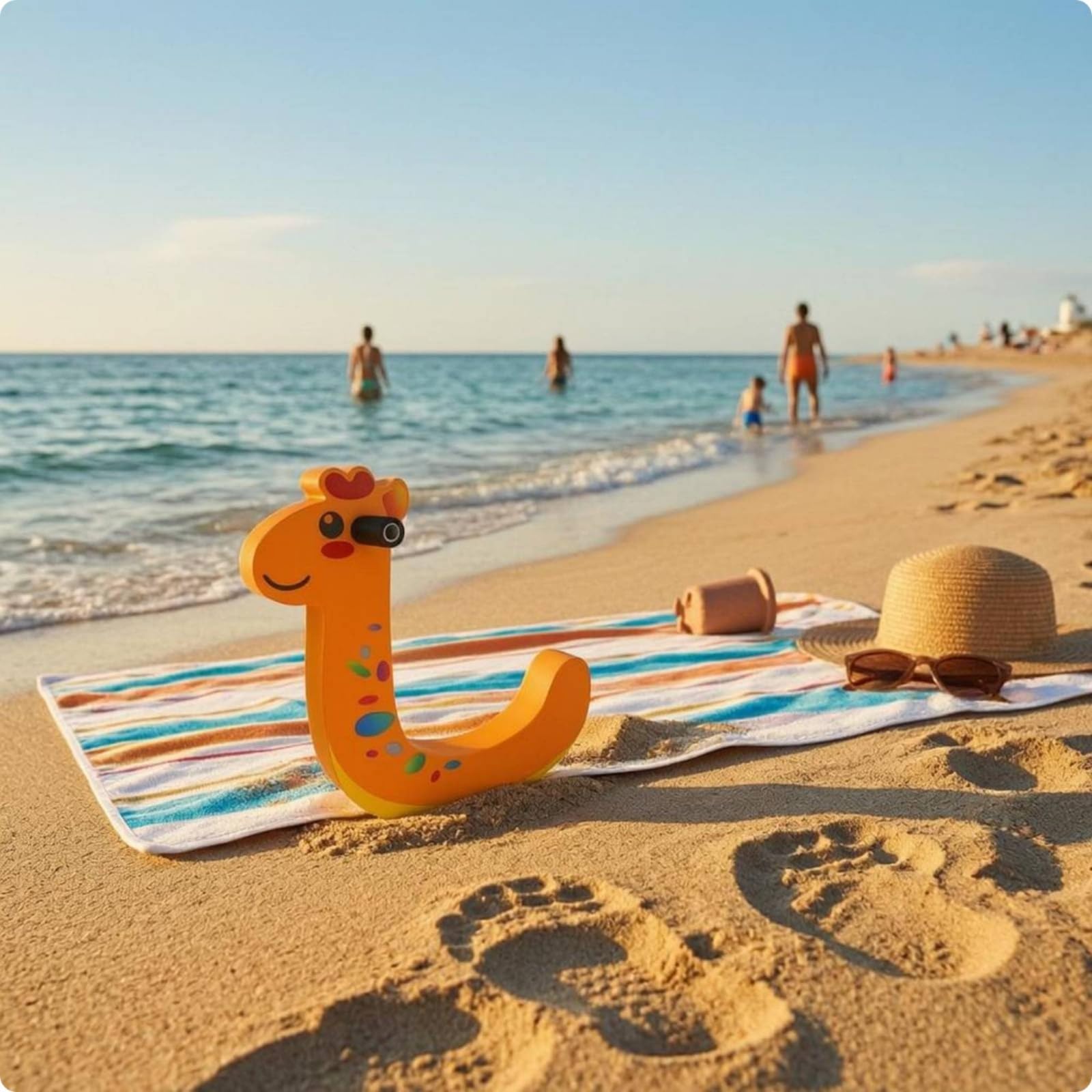 Bouée de Natation Enfant Planche Flotteur Aide Jouet Aquatique avec Poignée de Maintien Corps Courbé Ergonomique en EVA Surface Lisse Décorative pour, Dauphin Vert
