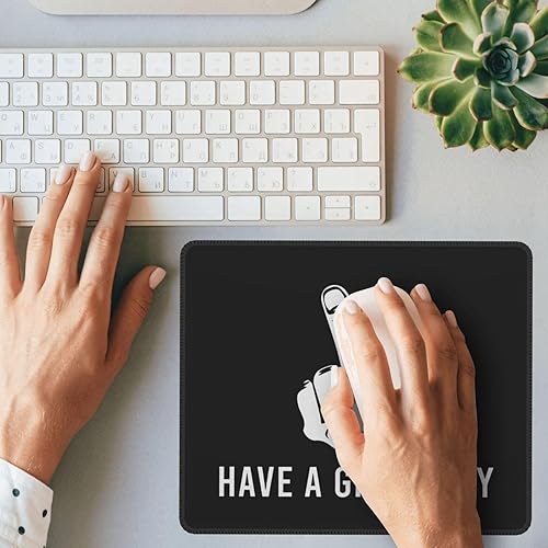 Miniatura 5 de Divertida alfombrilla de mouse para dedos, bonita alfombrilla de mouse para mouse inalámbrico, rectangular, impermeable, para escritorio con base de