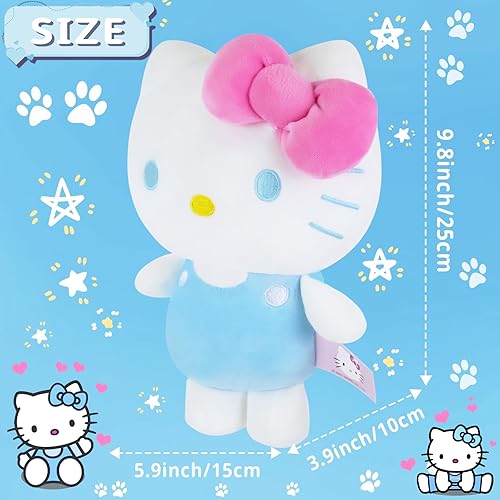 Miniatura 2 de Alaxciax Peluches de gatitos de 9.8 pulgadas (9.8 in), juguetes de peluche para niñas, gatitos suaves kawaii, juguetes de peluche para niños, niñas,