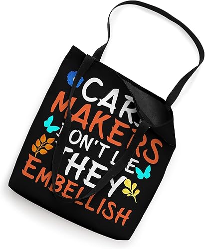 Vista 2 de Card Makers Don't Lie They Embellish Arts & Crafts Crafter Bolsa de mano