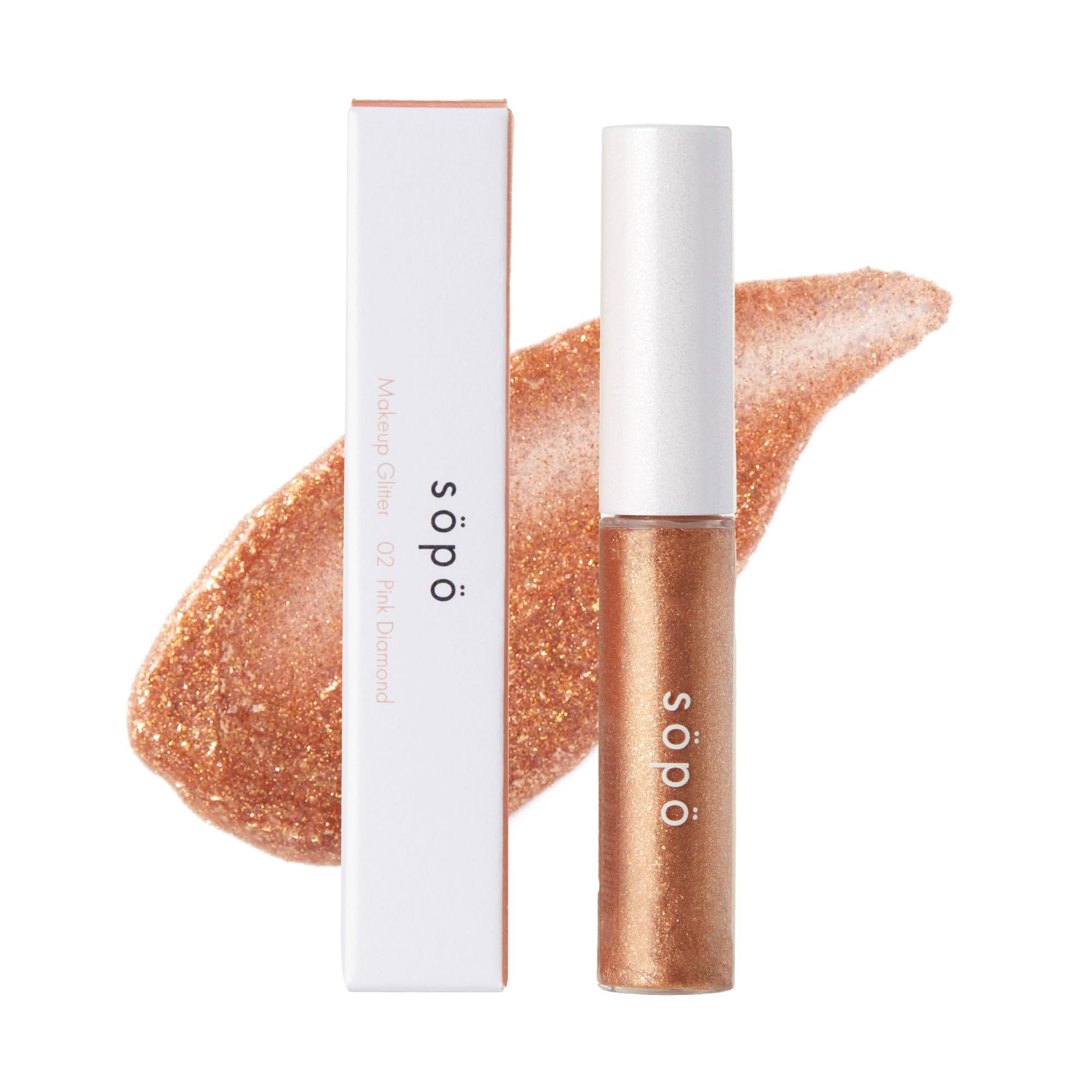 Amazon.co.jp: sopo (ソポ) グリッター 02 ピンクダイアモンド ラメ