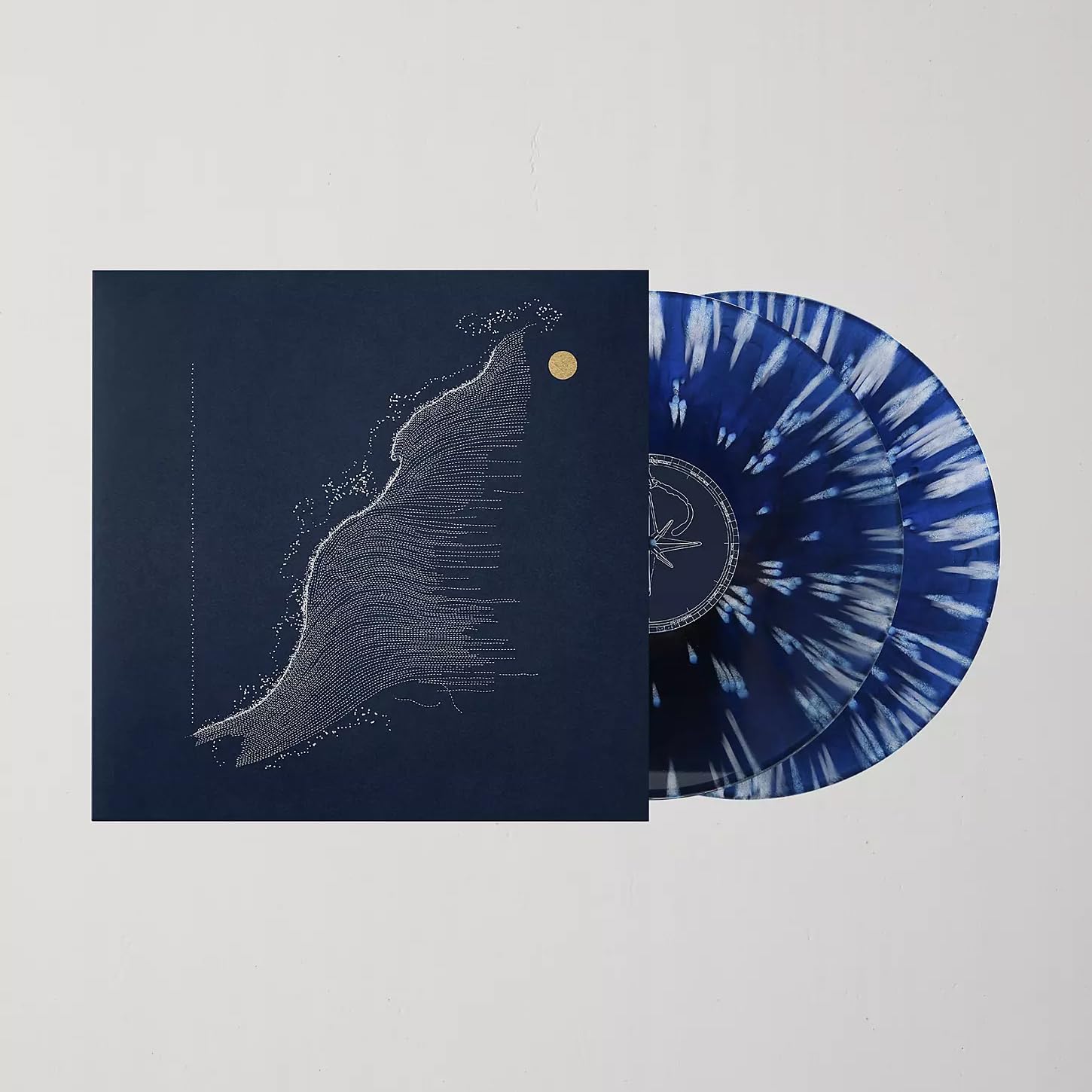 Vanisher Horizon Scraper Insomnia Splatter Vinyl LP (Blue white