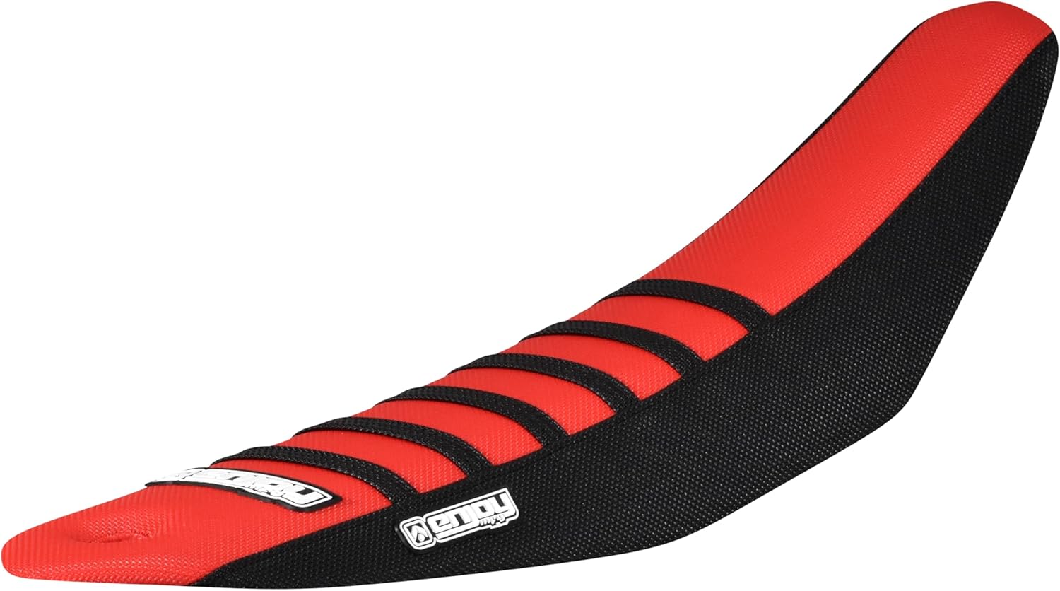 Enjoy Mfg Seat Cover - Compatible with Yamaha 2022-2024 YZ 85 Black Sides W/Ribs #319 (Black Sides/Blue TOP/Black Ribs)