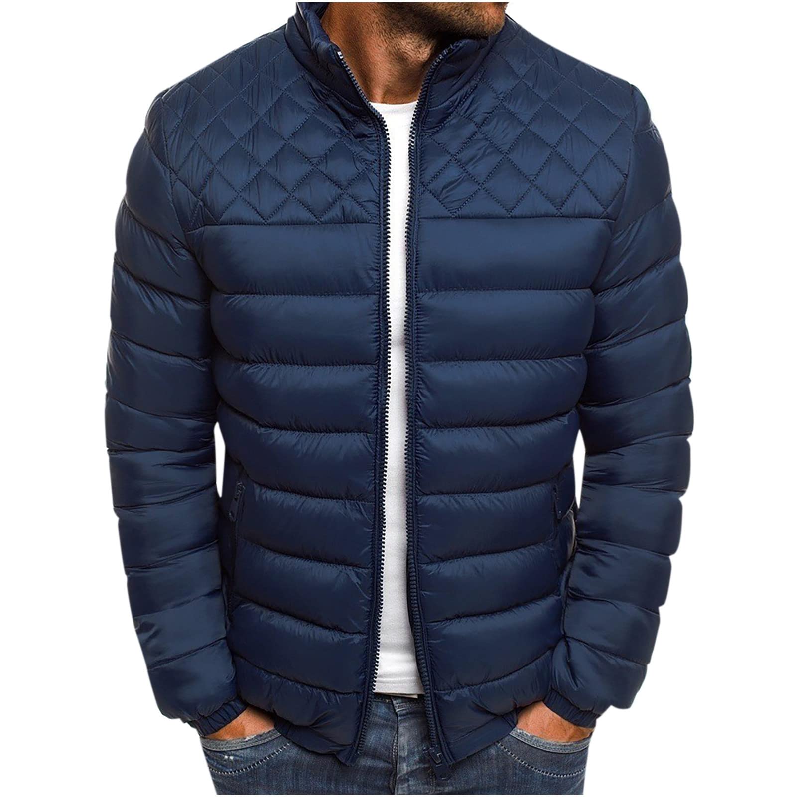 Chaqueta Con Capucha NUSGEAR Para Hombre - Abrigo Cálido De Algodón Para Otoño/invierno, Estilo Casual Y Deportivo