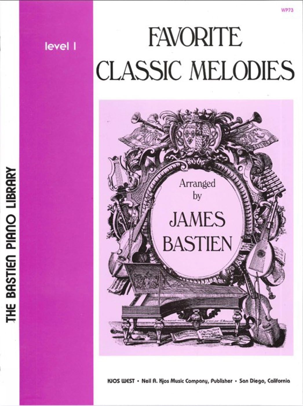 WP73 - Favorite Classic Melodies - Level 1 - Bastien