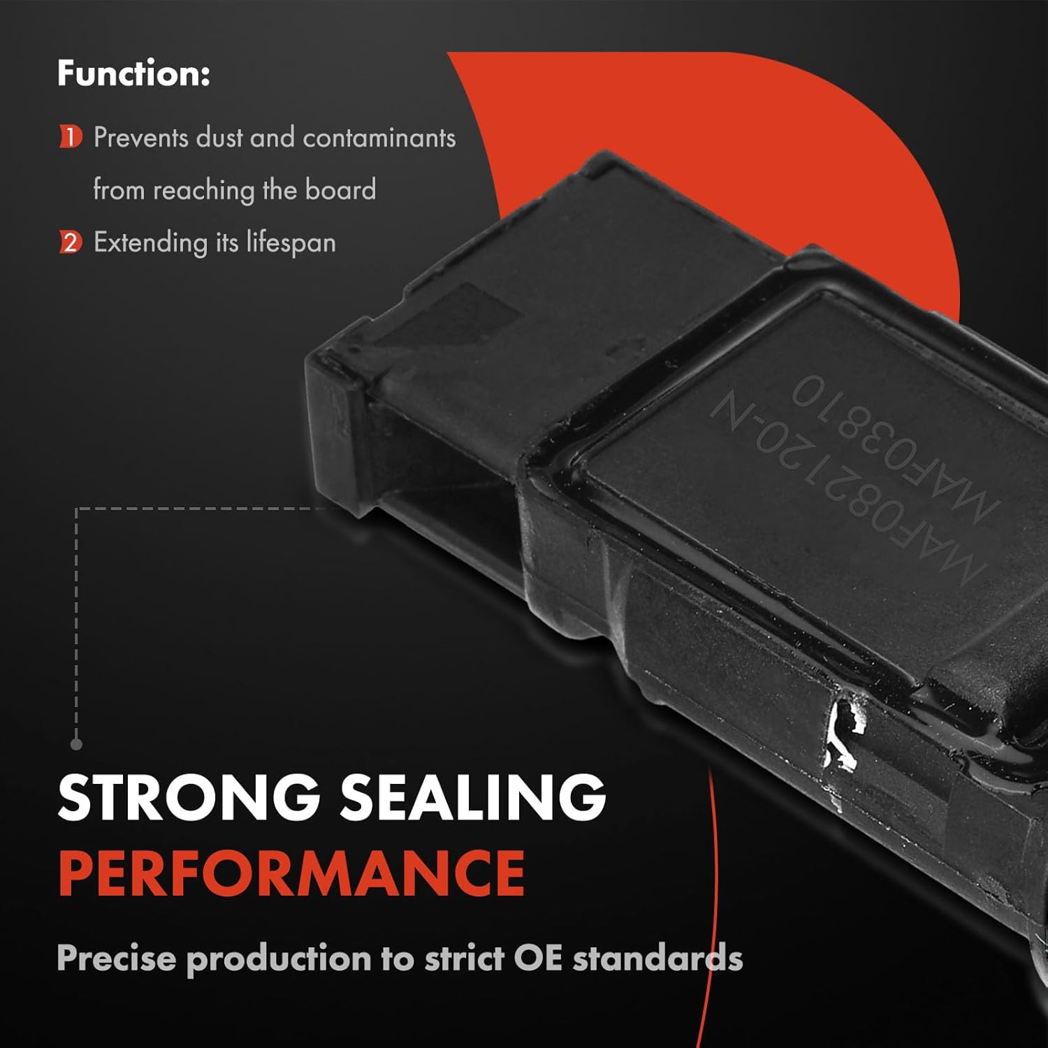 A-Premium Mass Air Flow Sensor Meter [5-Pins] Compatible with Porsche Boxster 1997-2004, 911 1999-2001, 2.5L 2.7L 3.2L 3.4L, Replace# 99660612300, 996 606 123 00