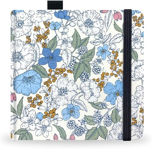 Vista 14 de qianshan Cuaderno de bocetos de acuarela, cuaderno cuadrado portátil de tela de 5 x 5 pulgadas, 20 hojas de papel de dibujo texturizado de acuarela