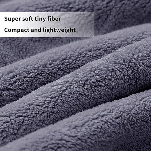 Miniatura 2 de MERRY HOME Paquete de 6 toallas de baño, 27 x 55 pulgadas, juego de toallas de baño de microfibra grandes para adultos, hombres y mujeres, ultra