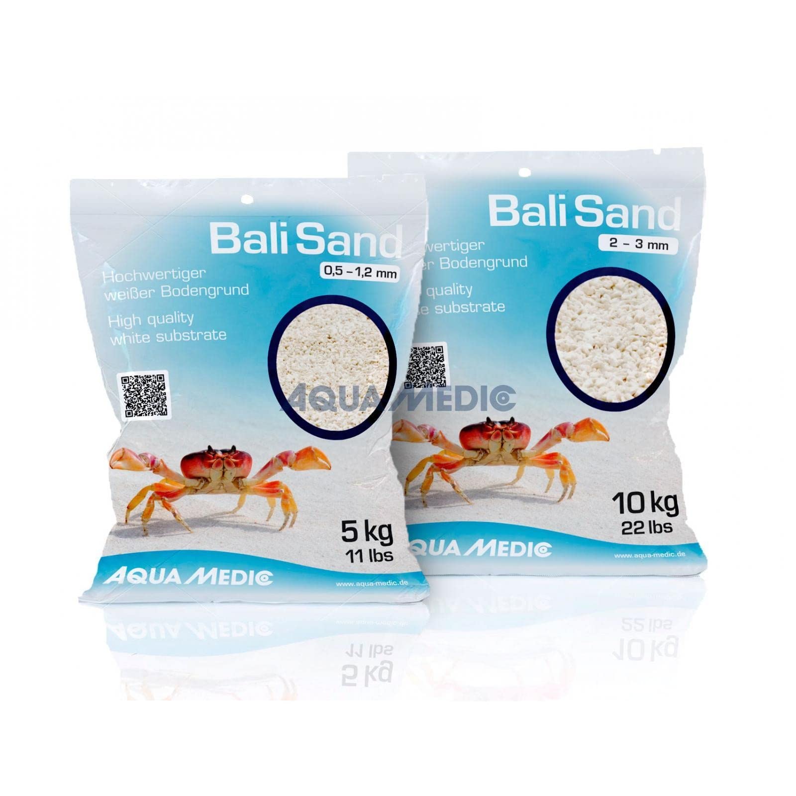 AQUAMEDIC Traitements pour l'eau d'aquarium Bali Sand 10kg 2-3 mm