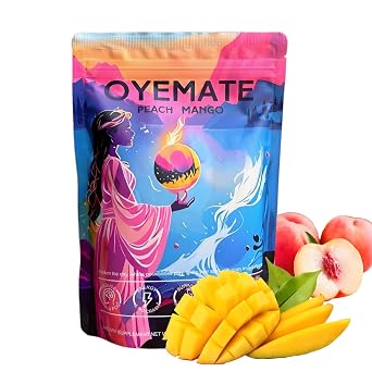 Yerba Mate Instant Tea 3-in-1 Super Drink Mix - Natural Extract, Boost Energy, Focus, Immunity & Gut Health . 30 Servings