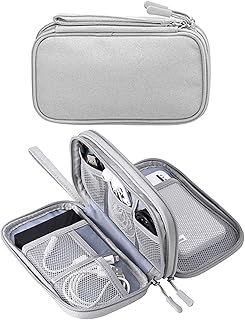 Double Layer Digital Accessory Storage Bag, Electronic Cable Organizer Bag, Multifunctional Travel Cable Organizer Bag, El...