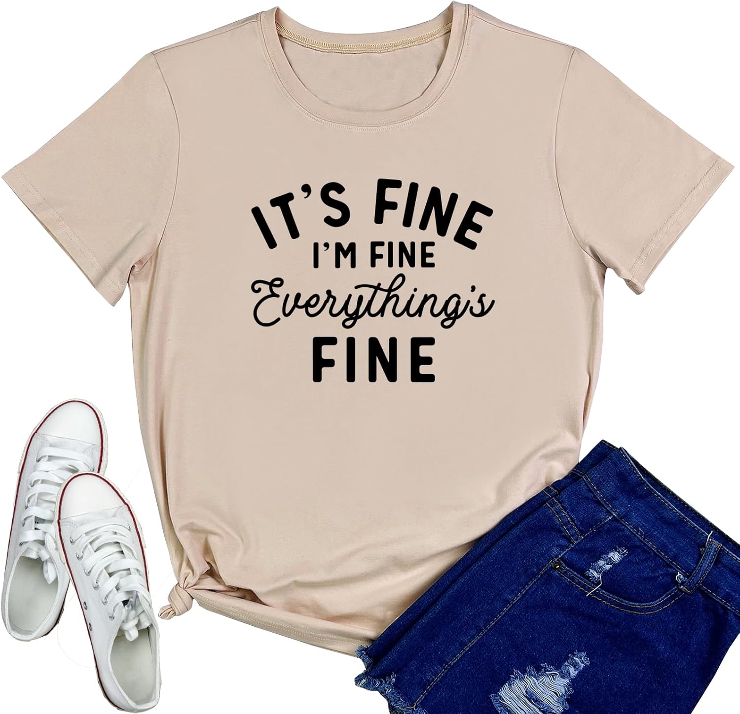 YITAN Women Graphic Tees Casual Cute Tshirts