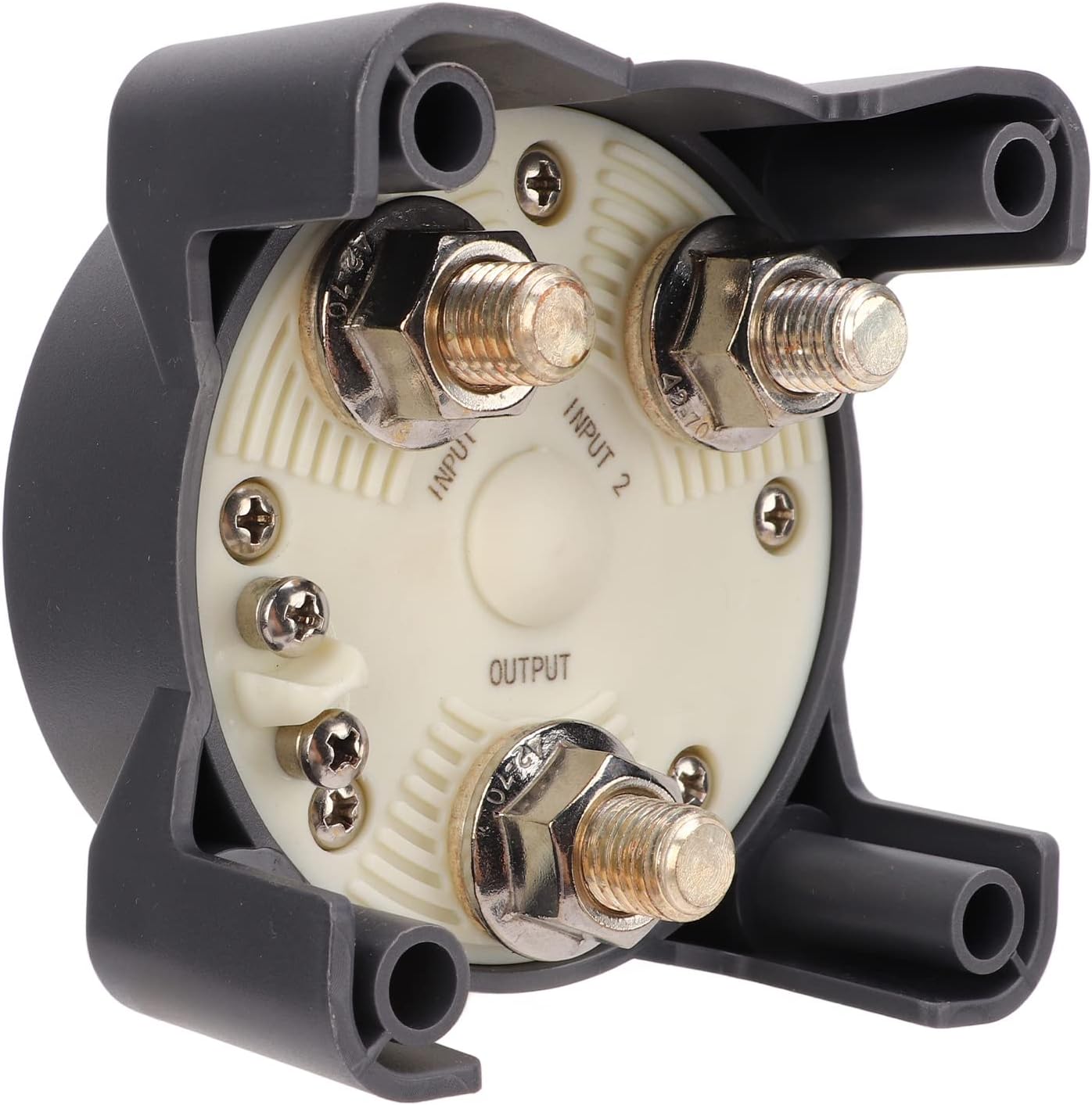 Pilipane 500A Battery Disconnect Switch, Premium 4 Position Marine Battery Cut Off Switch, RV and Boat Battery Switch Heavy Duty 500A Battery Disconnect for RV and Boat