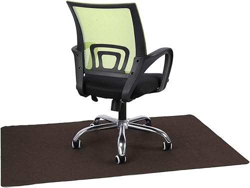 Tapete opaco para silla de oficina, para suelos de madera dura, protector de suelo, tapete de escritorio multiusos para el hogar, 0.16 pulgadas de