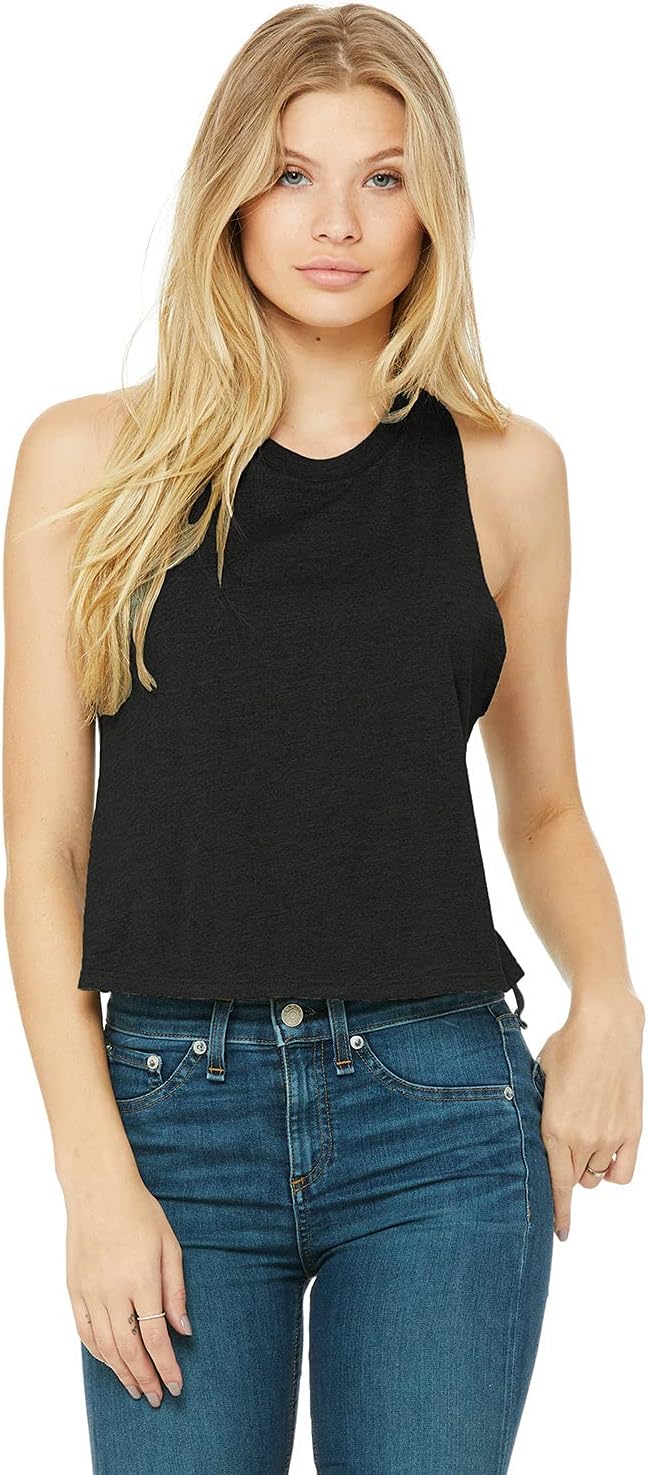 Apparel Globe Women’s Racerback Cropped Tank Top