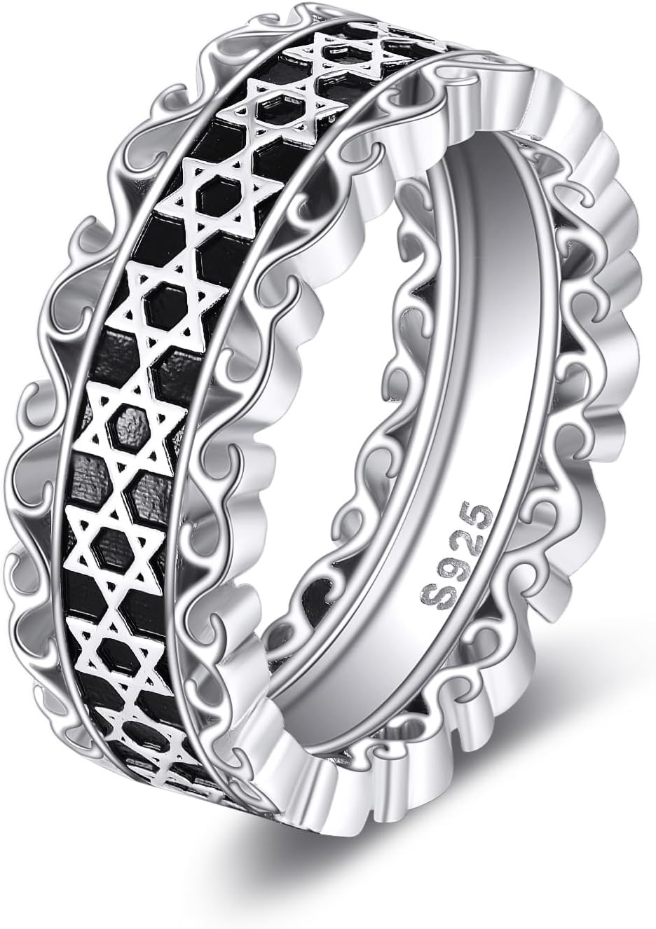 Galaxy Ring Tulp Necklace Sterlng Slver Flower Pendant Sprng