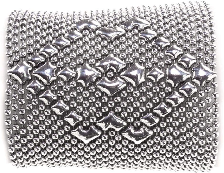 B50-AS Antique Silver Bracelet - Liquid Metal by Sergio Gutierrez - Image 2