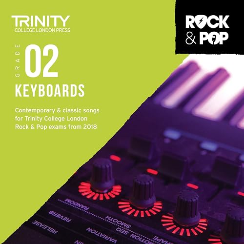 Trinity College London Rock &amp; Pop 2018 Keyboards Grade 2 CD Only (Trinity Rock &amp; Pop)
