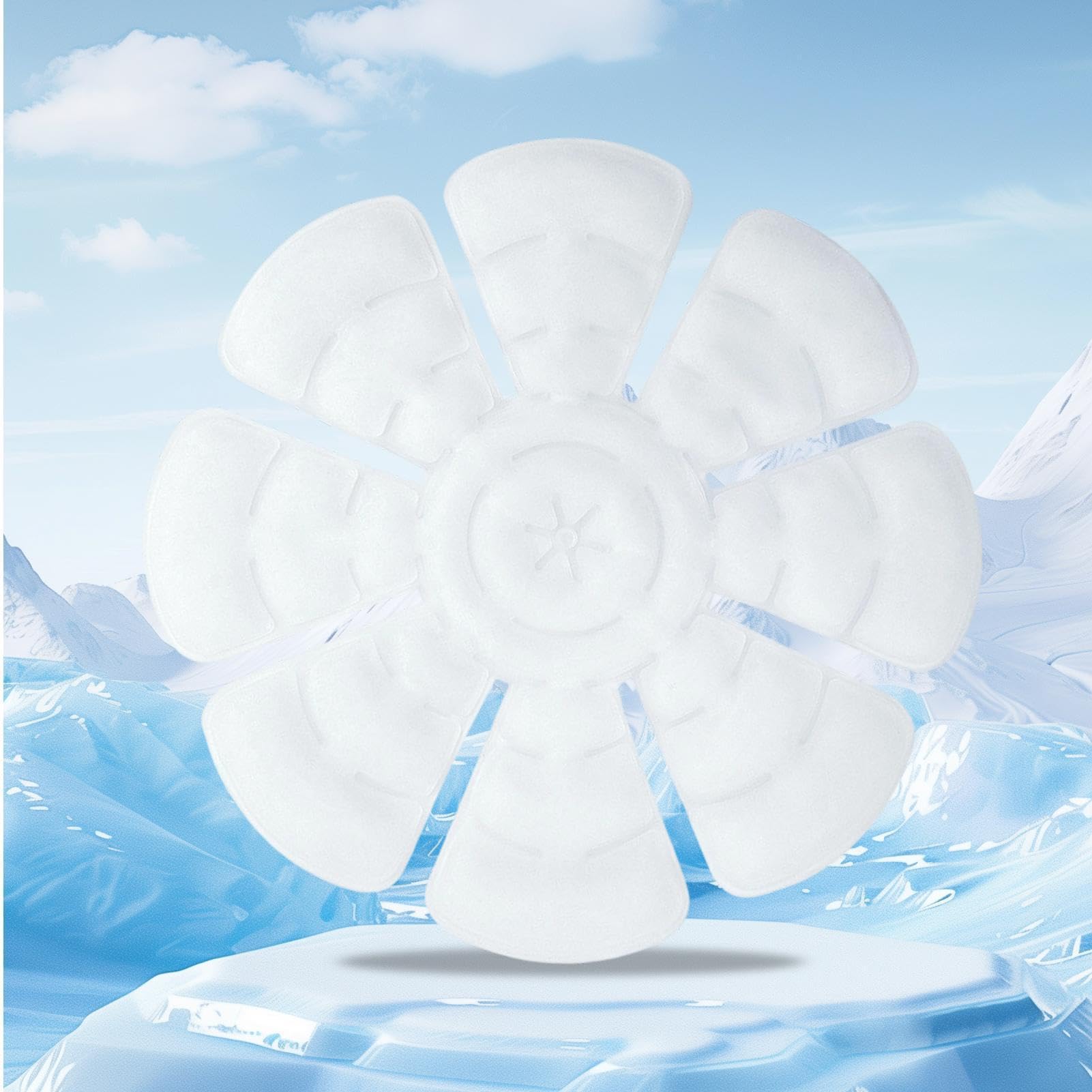 Generisch Pacchetto refrigerante per casco, riutilizzabile, estivo, per lavoro, costruzione, saldatura, moto, attività all'aperto, campeggio, escursionismo, palestra, yoga, sport, allenamento, fitness