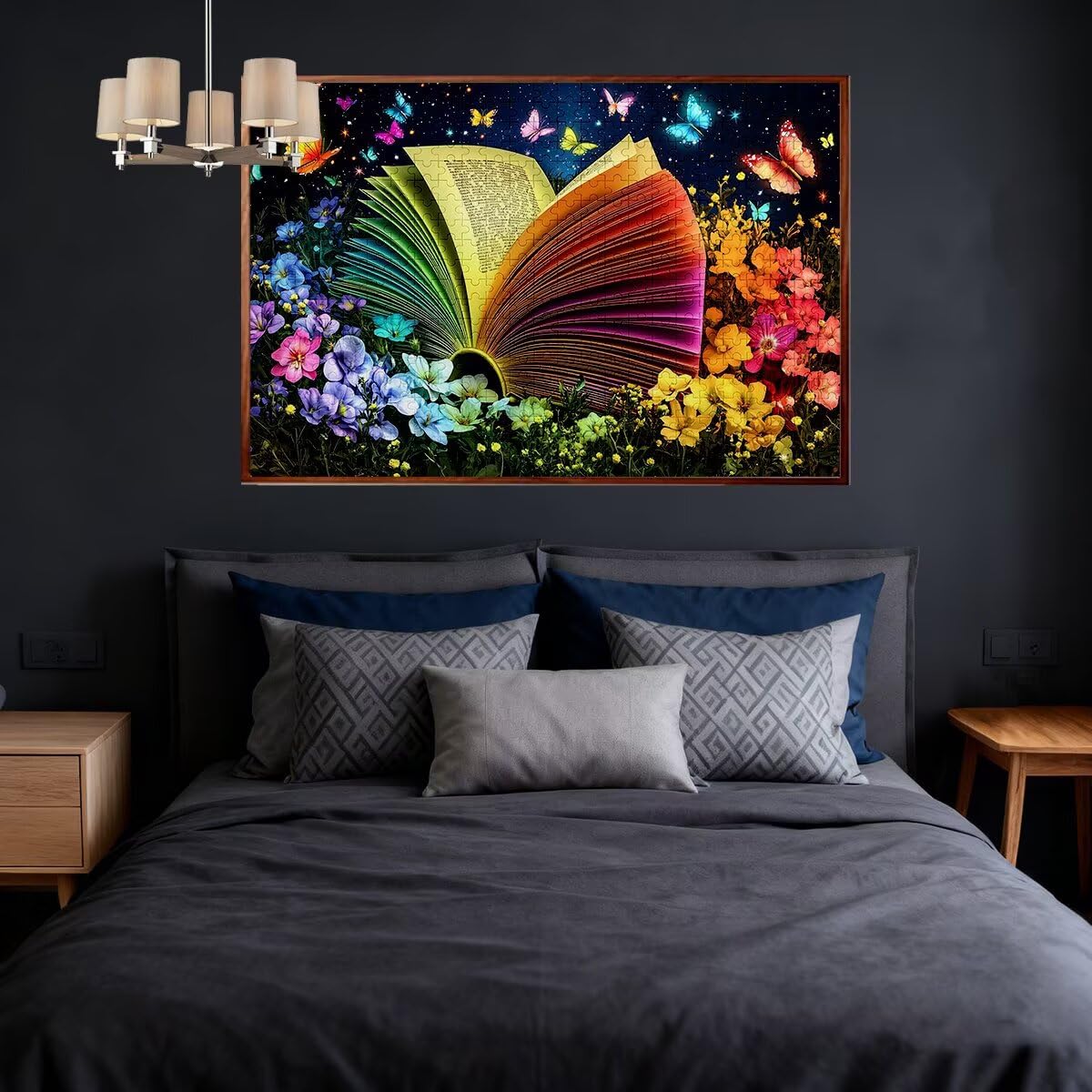 Puzzle 2000 sztuk Dorośli Kwiat Zestaw puzzli Motyl dla dorosłych 99 x 70 cm, kolorowe, klasyczne Wyzwanie edukacyjne Superior Zabawki dla Mężczyzn Wyzwanie Zabawki Rodzinny Prezent Dekoracja