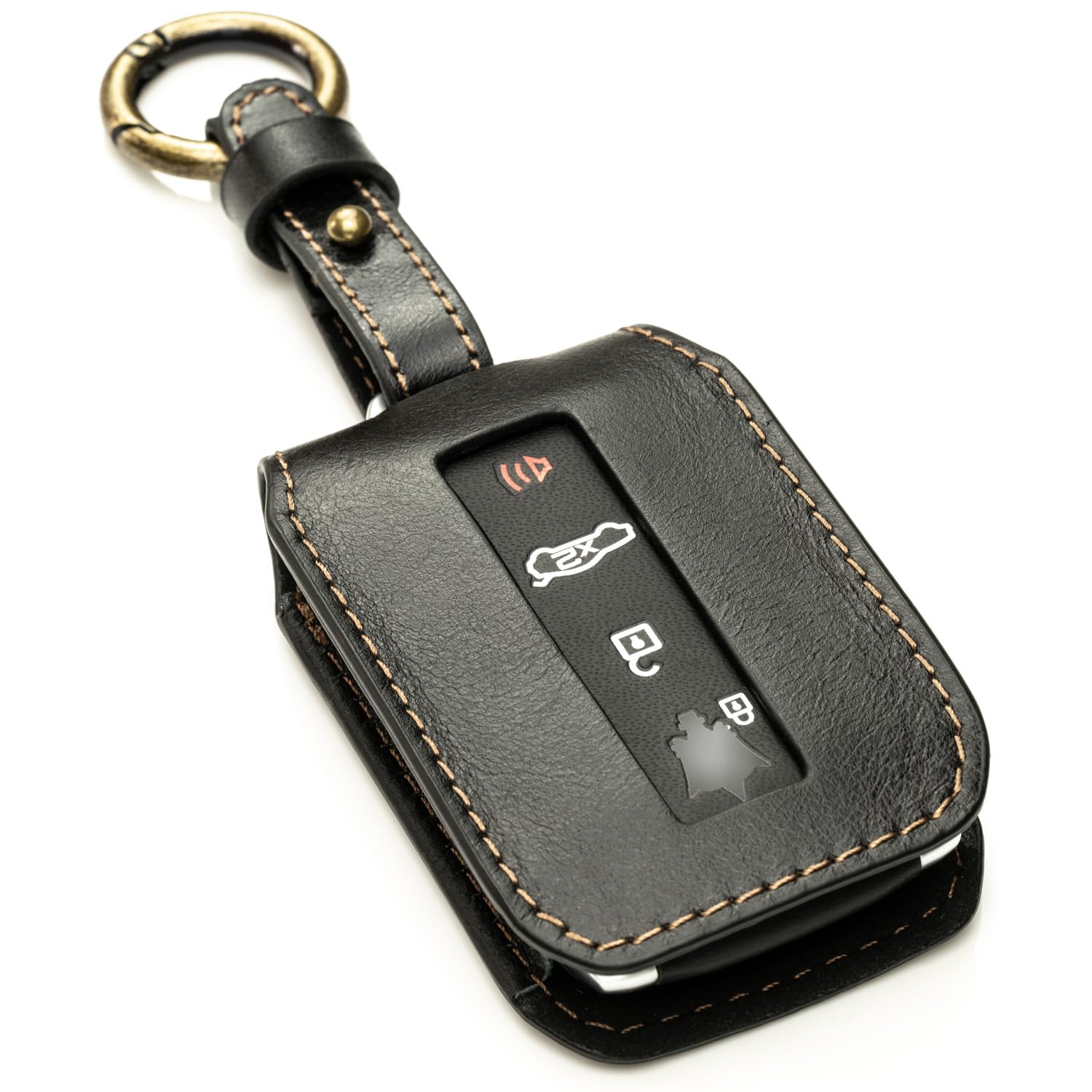 Amazon.com: Vitodeco Luxury Premium Genuine Leather Smart Key Fob