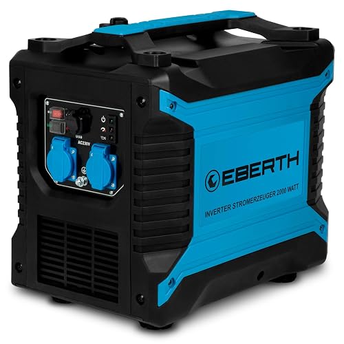 EBERTH 2000 Watt Generatore di Corrente Inverter 3 CV, Gruppo