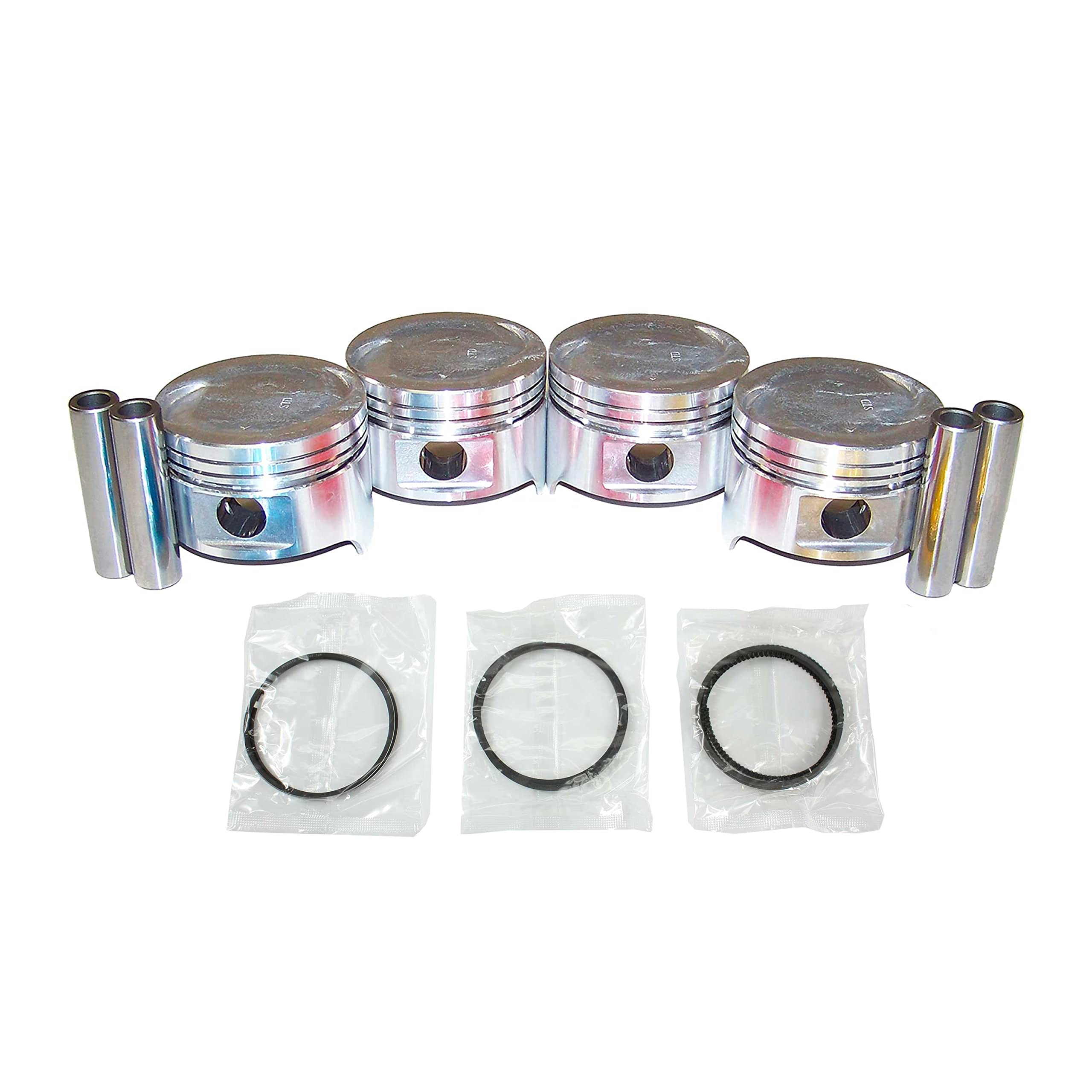 DNJ PRK500 Piston & Ring Kit For 1986-1995 Suzuki Samurai, Sidekick, Swift 1.3L Engine - View #12