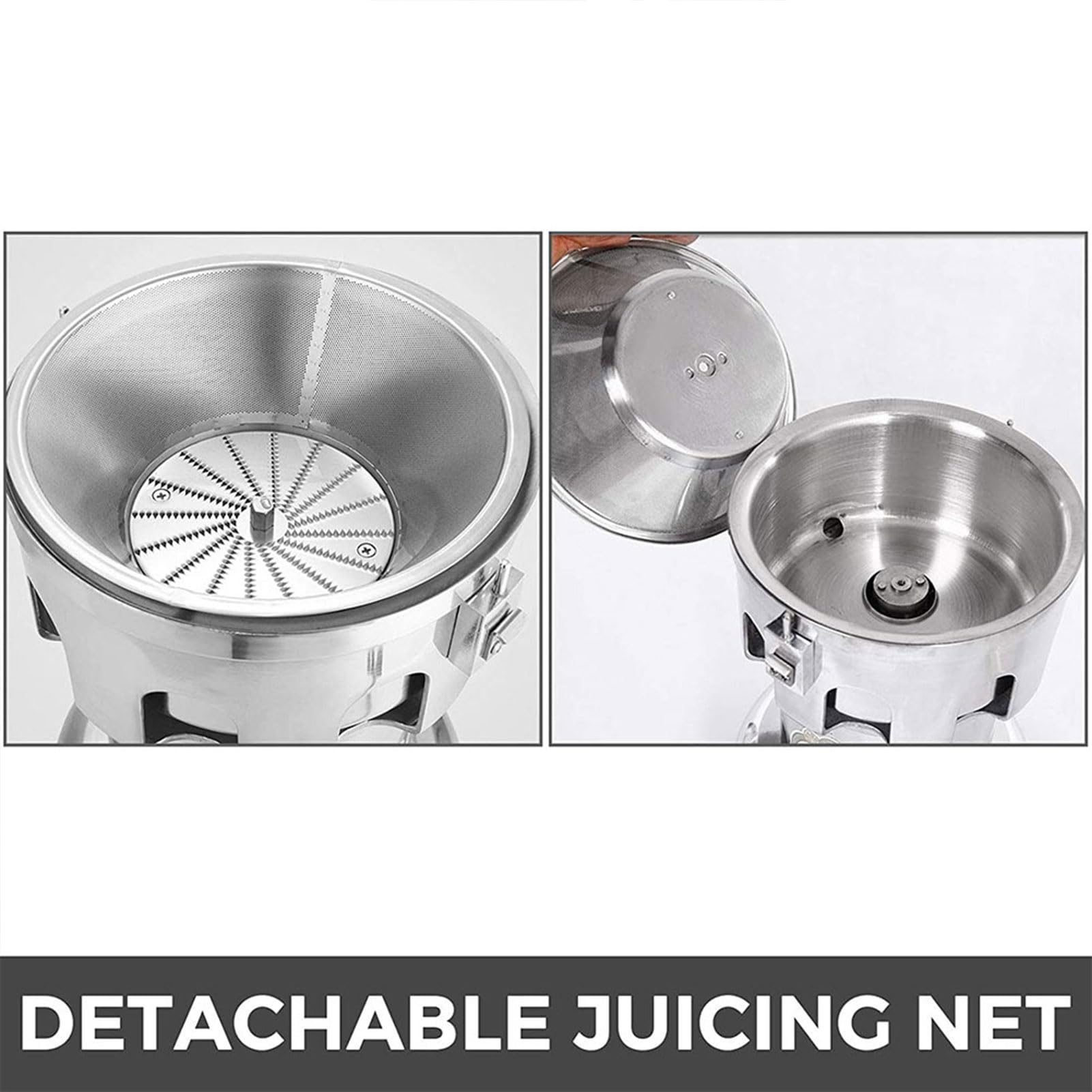 Spremiagrumi commerciale, 4300 r/min pressa manuale ad alta velocità, estrattore centrifugo elettrico da 370 W, ideale per succhi bar, ristoranti e luoghi di ospitalità