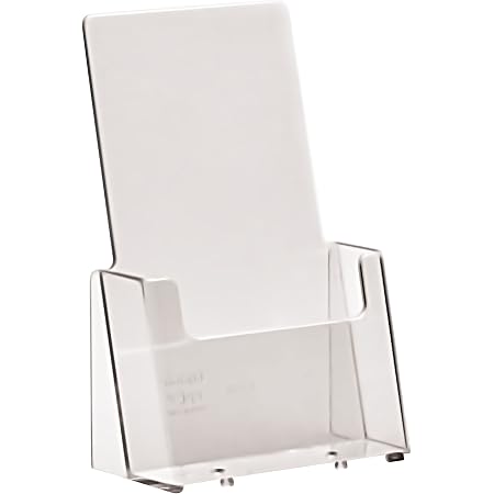 EPOSGEAR A4 Portrait Menu Holder - Clear Acrylic Lean-Back Display Stand For Countertops & Tables - View #5