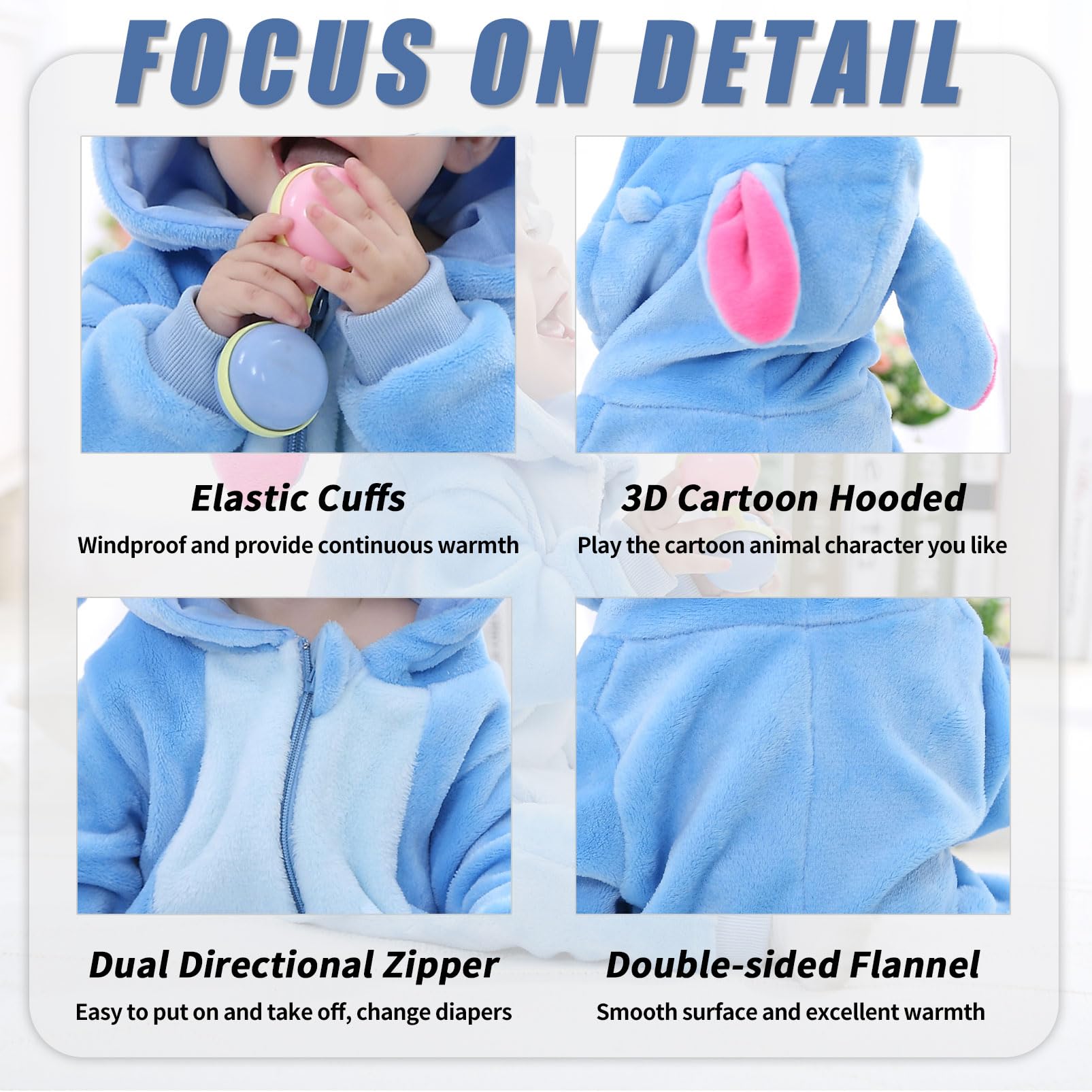 Pagliaccetto Neonato Invernale Costume Neonato, Flanella Unicorno Dinosauro Costume Neonata Sacco Nanna con Cappuccio Animale Tuta Neve Tutone Pile Bambino 0-36 Mesi